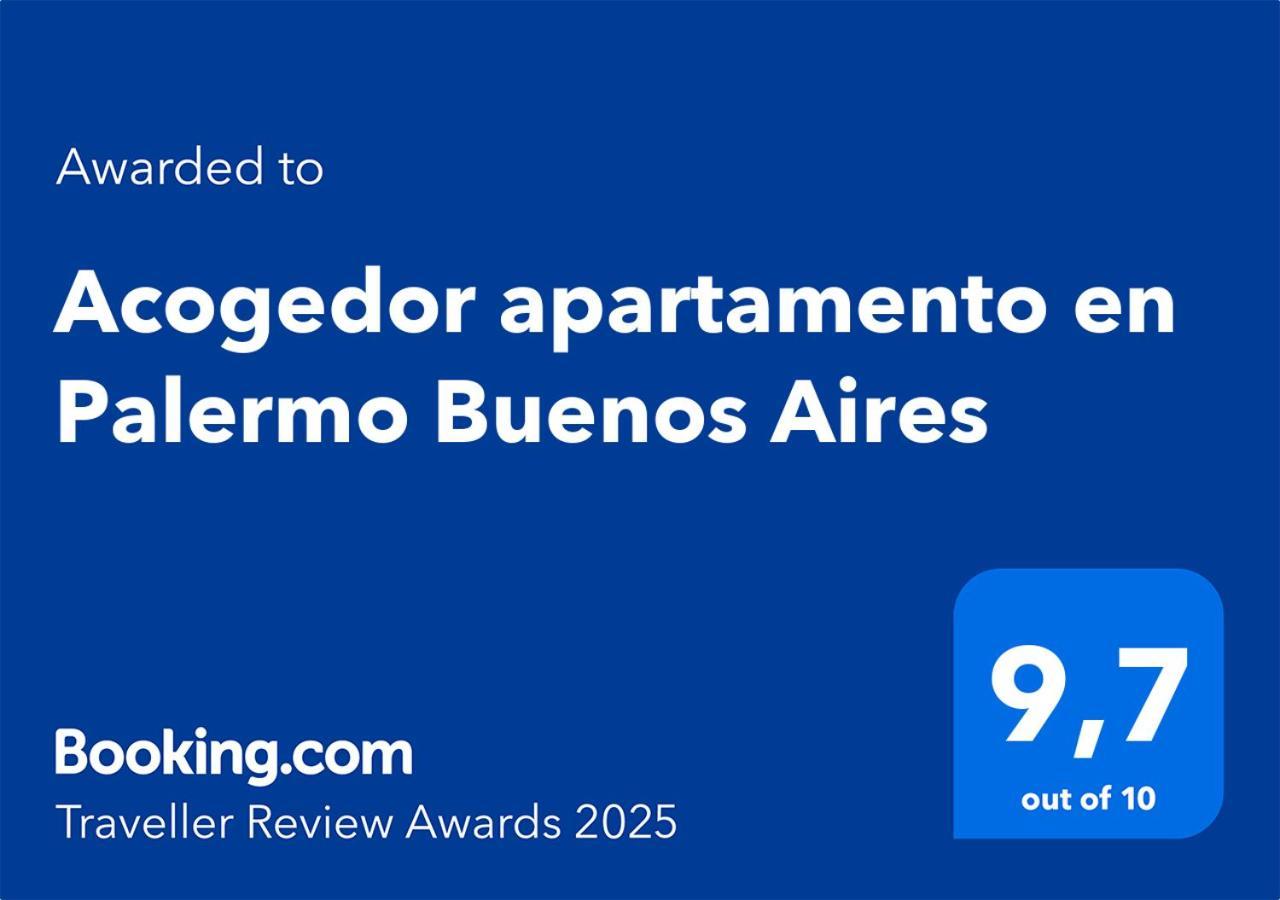 Acogedor Apartamento En Palermo Buenos Aires Exteriér fotografie